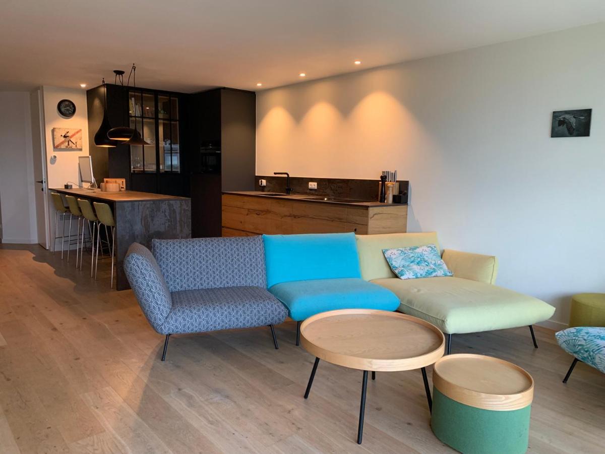 Appartement Op Het Strand, Enfin, Zo Goed Als... Koksijde Luaran gambar